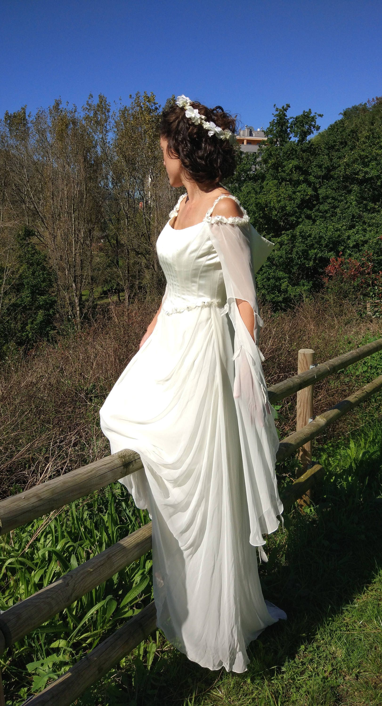 Vestido de novia gitana - Etsy España Vestido de novia gitana - Etsy España