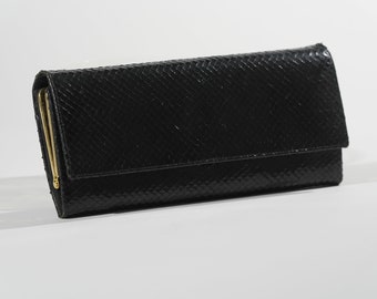 Vintage SnaKe Clutch Bag // Elegant BAg // Evening Bag // True vintage Bag