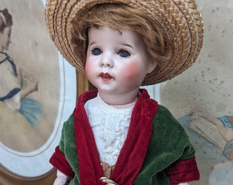 Antique Doll French SFBJ 247 Bebe Rare Character // Twirp 23