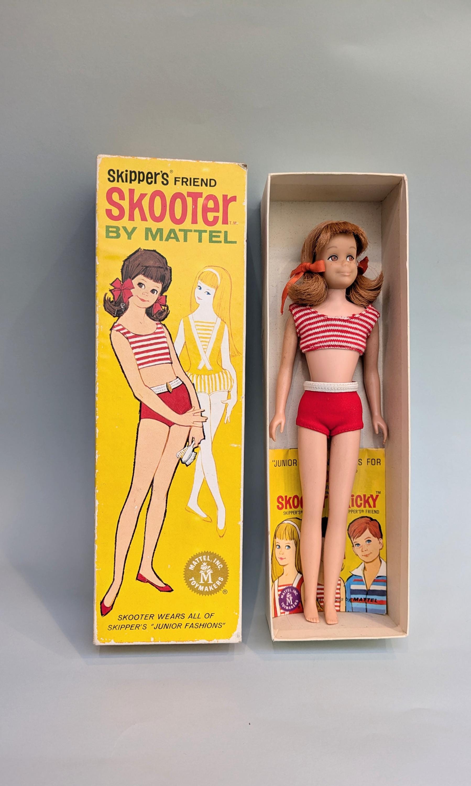 1960年代のヴィンテージ マテル バービー スキッパーズ フレンド