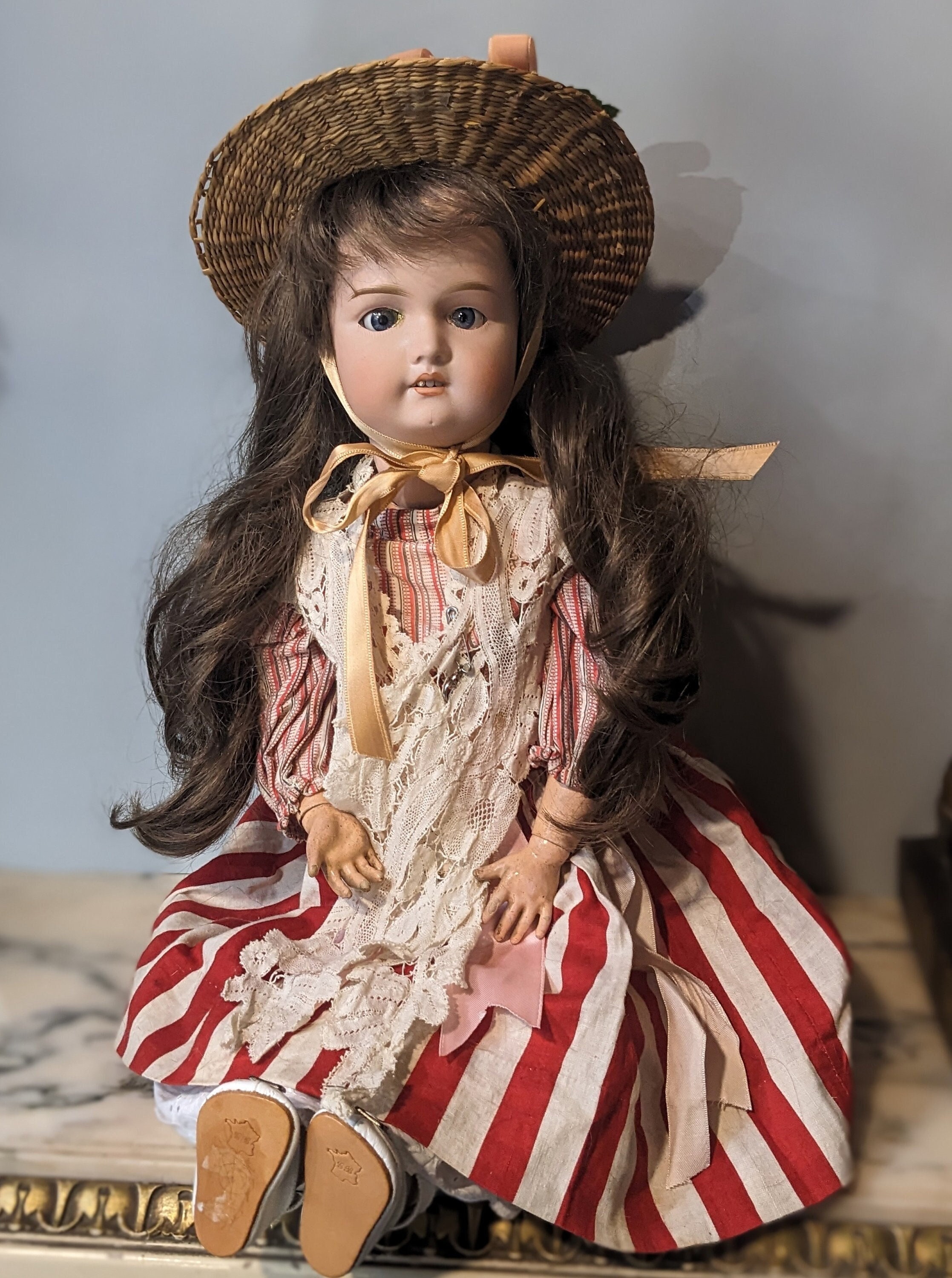 Antique Doll Made in Germany 8 // Antique Porcelain Doll