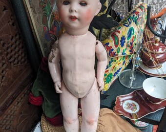 Antique Doll French SFBJ 247 Bebe Rare Character // Twirp 23