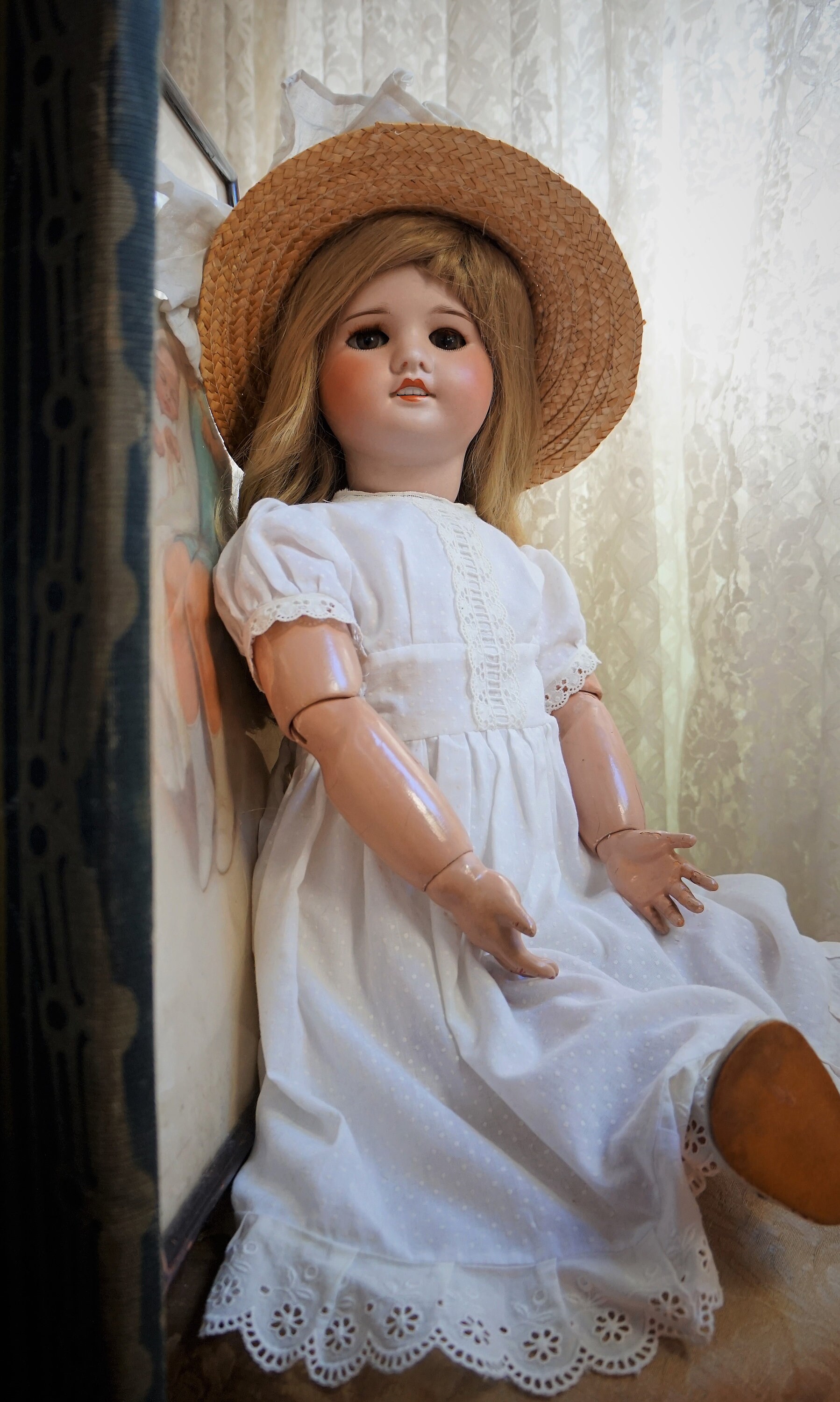 Bisque doll, French, c1885 available as Framed Prints, Photos, Wall Art and  Photo Gifts