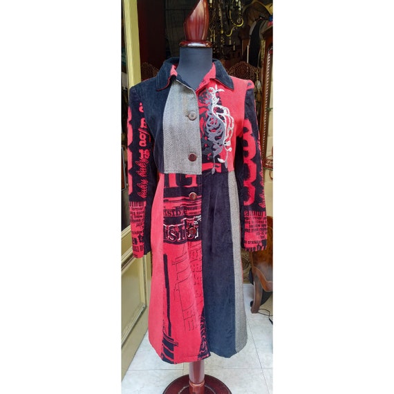 Womens Rene Derhy Desigual Style Winter // Vintage
