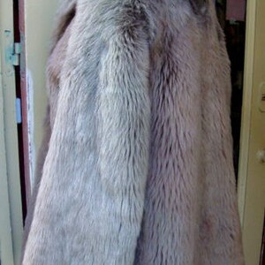 Vintage Mouton Fur Coat / Gray Brown fUR COAT / Lamb Fur / Lamb Fur Coat image 9
