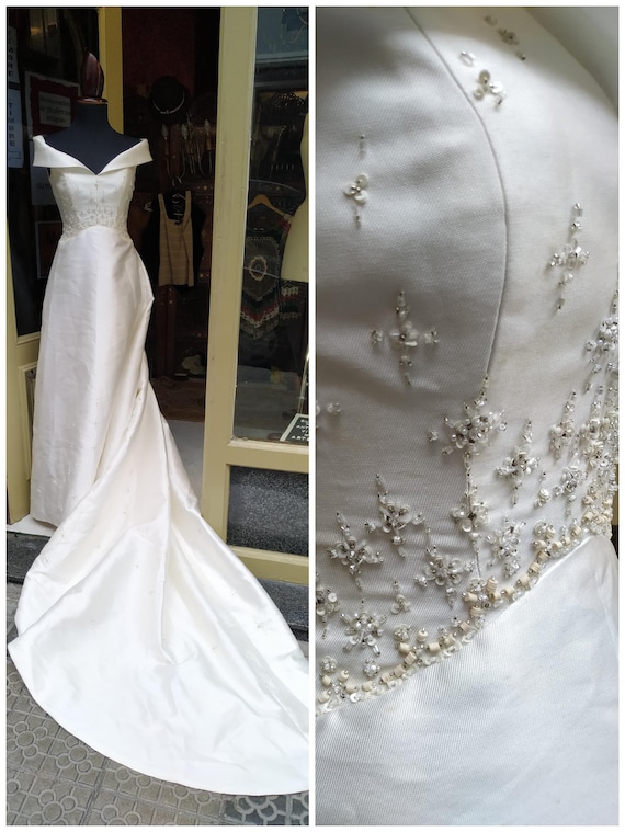 pronovias vintage wedding dress