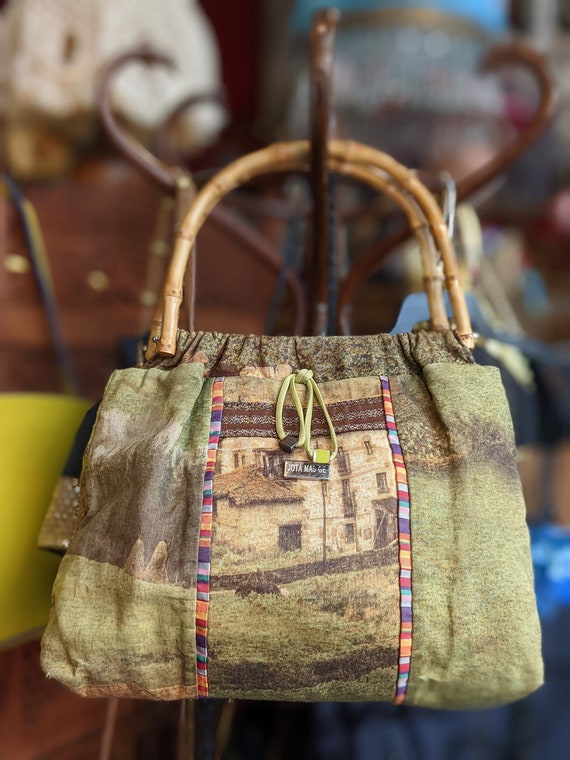 Brown Beaded Evening Handbag Clutch Purse Shoulder Bag/Fabric Bag  Embroidered Floral Formal Silk Oriental Kiss Lock Purse Gift - Yahoo  Shopping