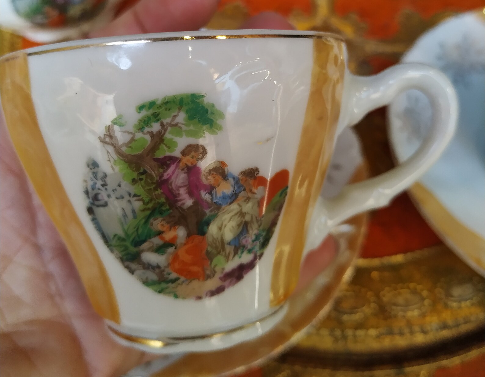 Vintage EIHO Made in Japan Grade A Coffee Set // Home Decor Tea Set Vintage Etsy