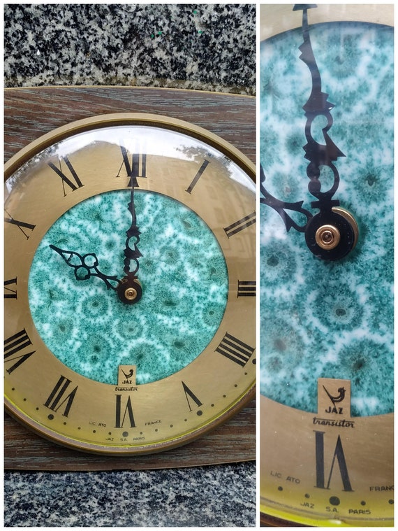 PENDULE MURALE JAZ transistor 1970 EUR 14,00 - FR PENDULE MURALE JAZ transistor 1970 EUR 14,00 - FR