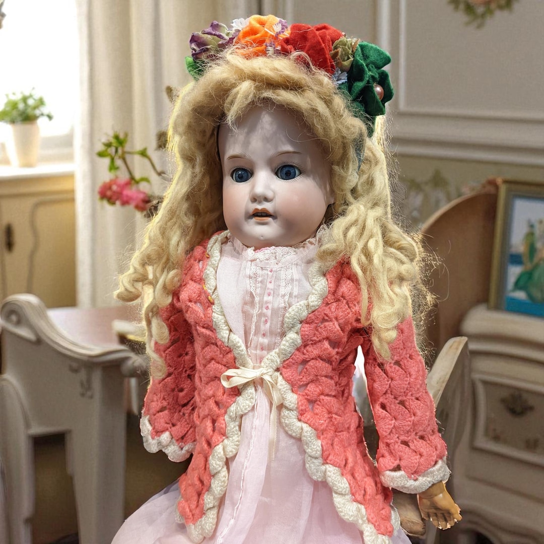人形Armande  Marseille ドイツ製アンチック 19''Antique Armand Marseille Made In Germany Bisque
