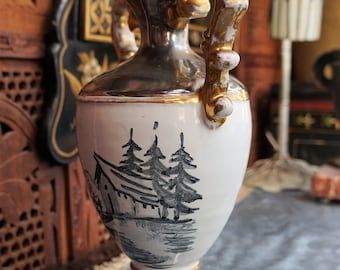 イタリア製陶器 C.A.L 花瓶 イタリア / 陶器 レトロ - Etsy 日本
