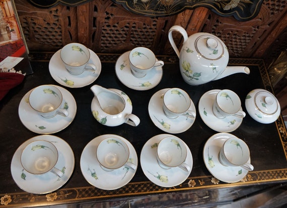Vintage Coffee Set KPM Krister Germany // Amazing Germany Tea Set