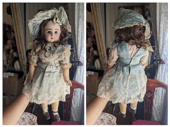 Antique Deposé Tete Jumeau 5 Doll // French Doll // Close
