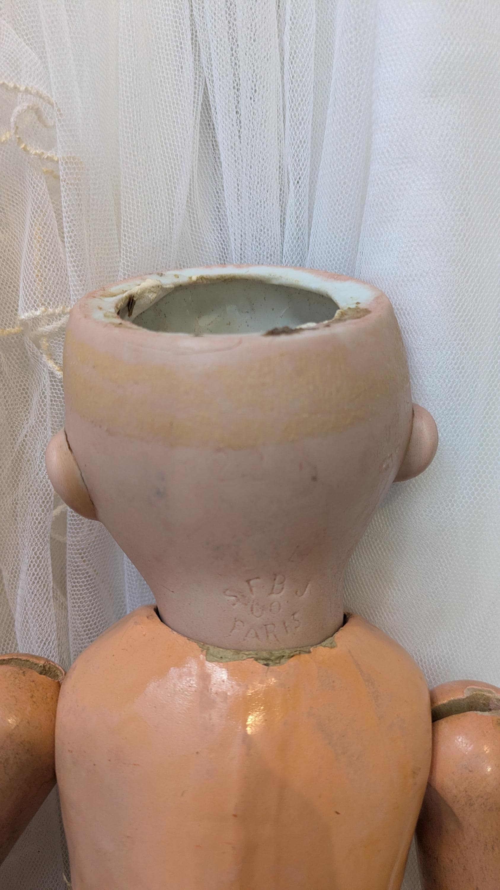 Antique French Doll SFBJ Paris 60 // Bisque Doll - Etsy