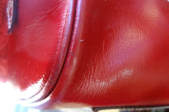 Carolina Herrera CH Vintage Bag / Green Red handb… - image 8