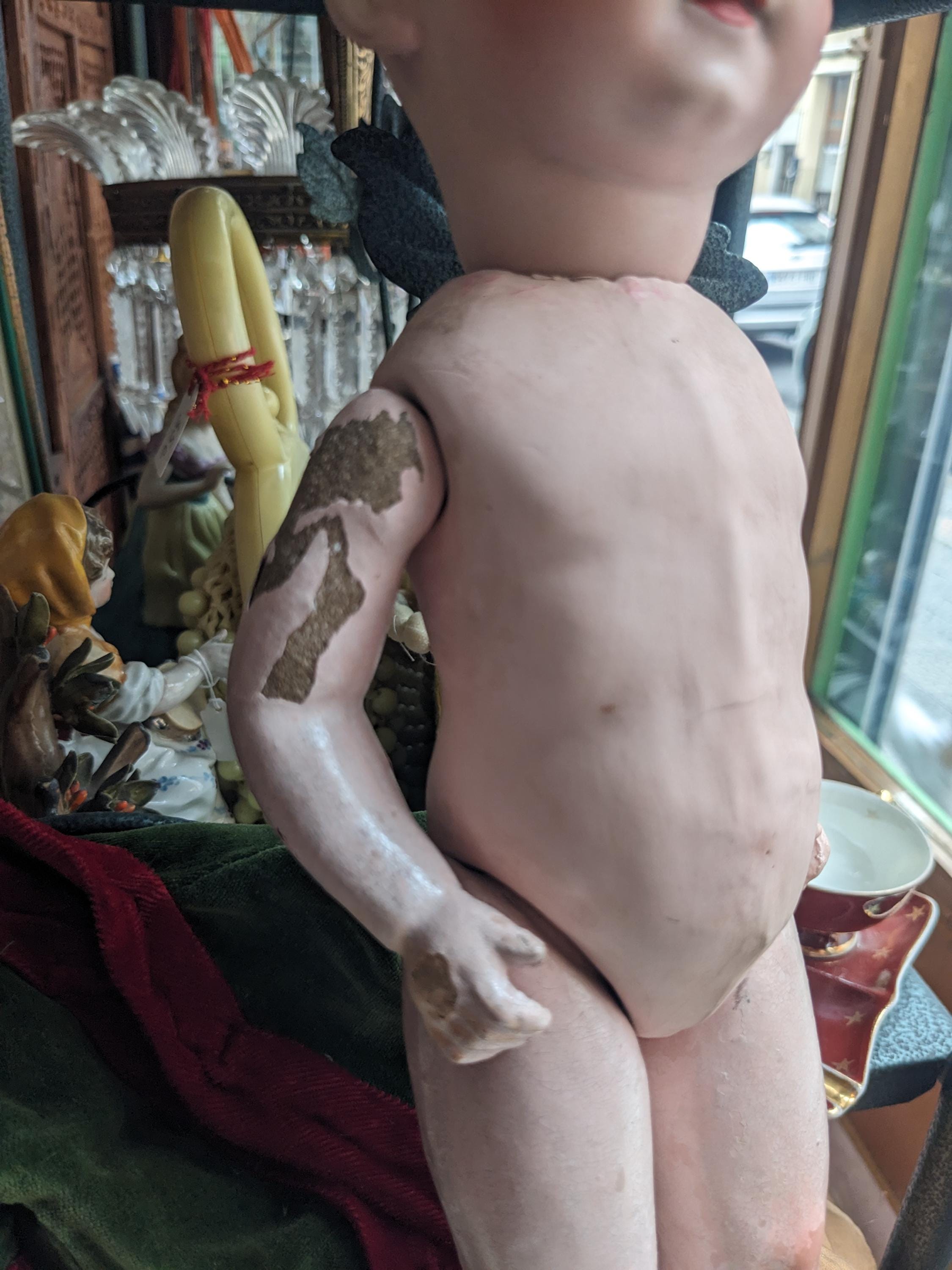 Antique Doll French SFBJ 247 Bebe Rare Character // Twirp 23