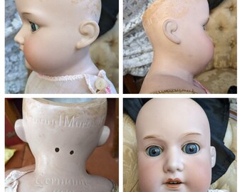 ドイツ製ビスクアンティークドール アルマン・マルセイユ 370 AM