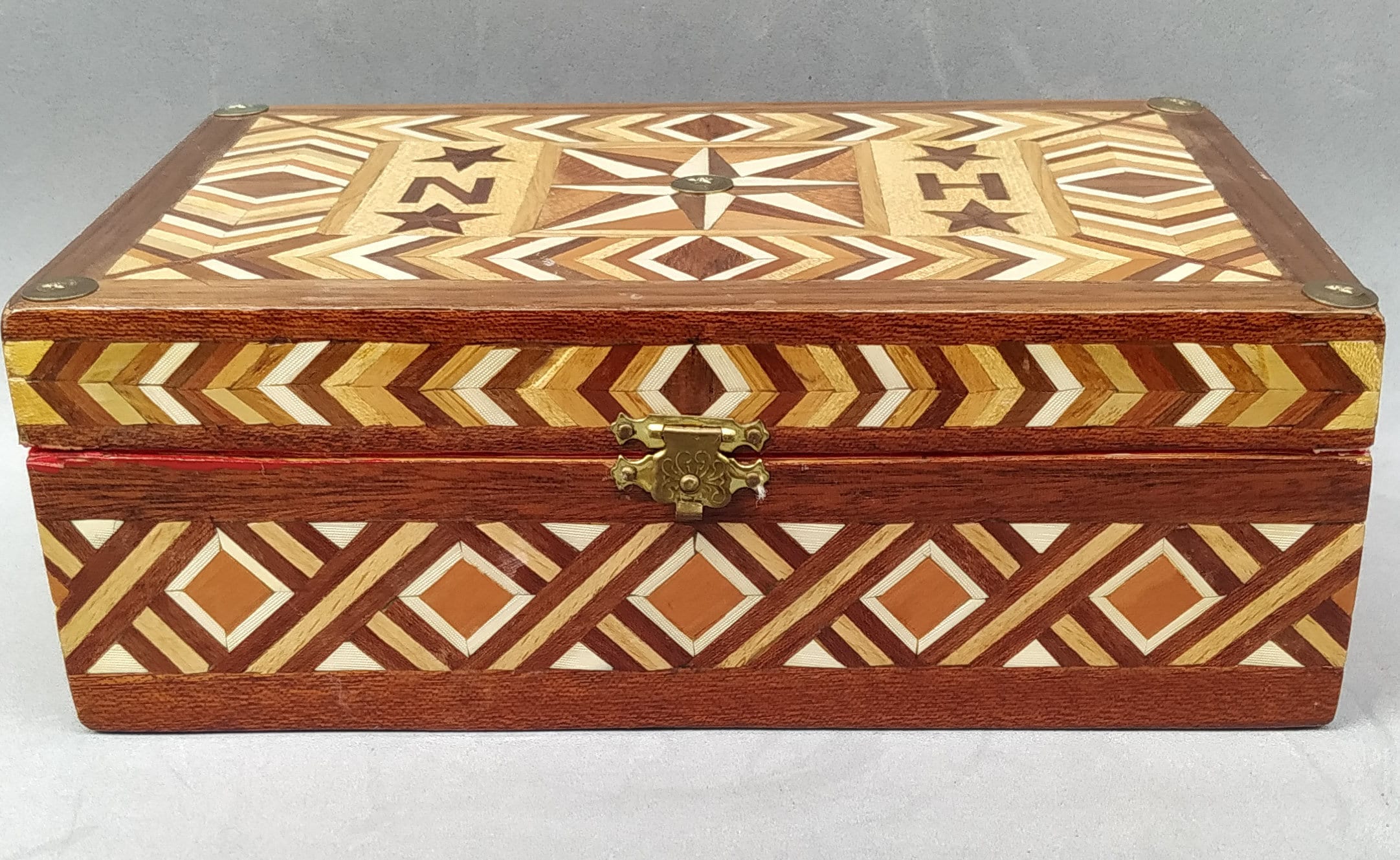 真珠貝の象嵌ラッカー木製ボックス 真珠貝の象嵌ラッカー木製ボックス 真珠貝の象嵌ラッカー木製ボックス