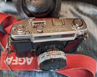 ヴィンテージ ヤシカ ミニスターD レンジファインダー 35mm カメラ