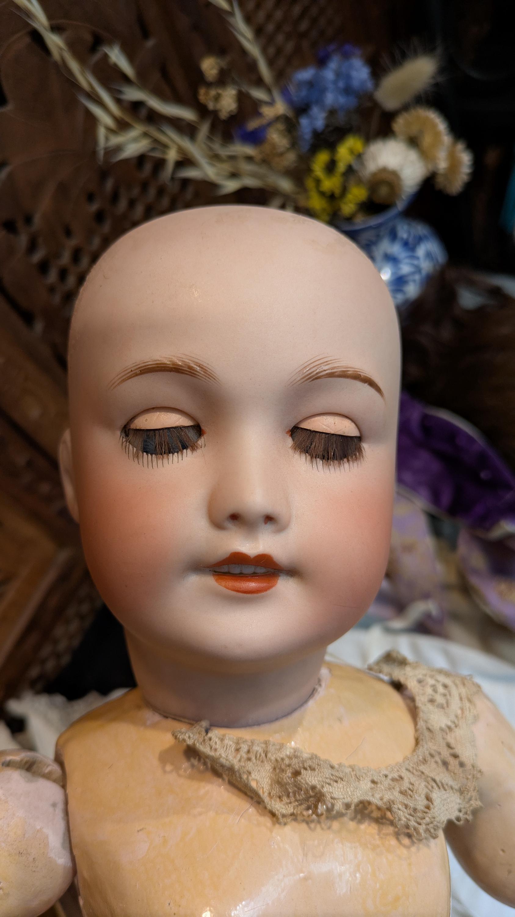 アンティークSFBJ 301 BeBe TeTe Jumeau人形 フランス製ビスクドール