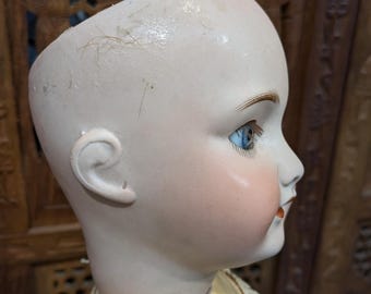 ANCIENNE POUPÉE TÊTE Jumeau DEP corps Bébé Jumeau