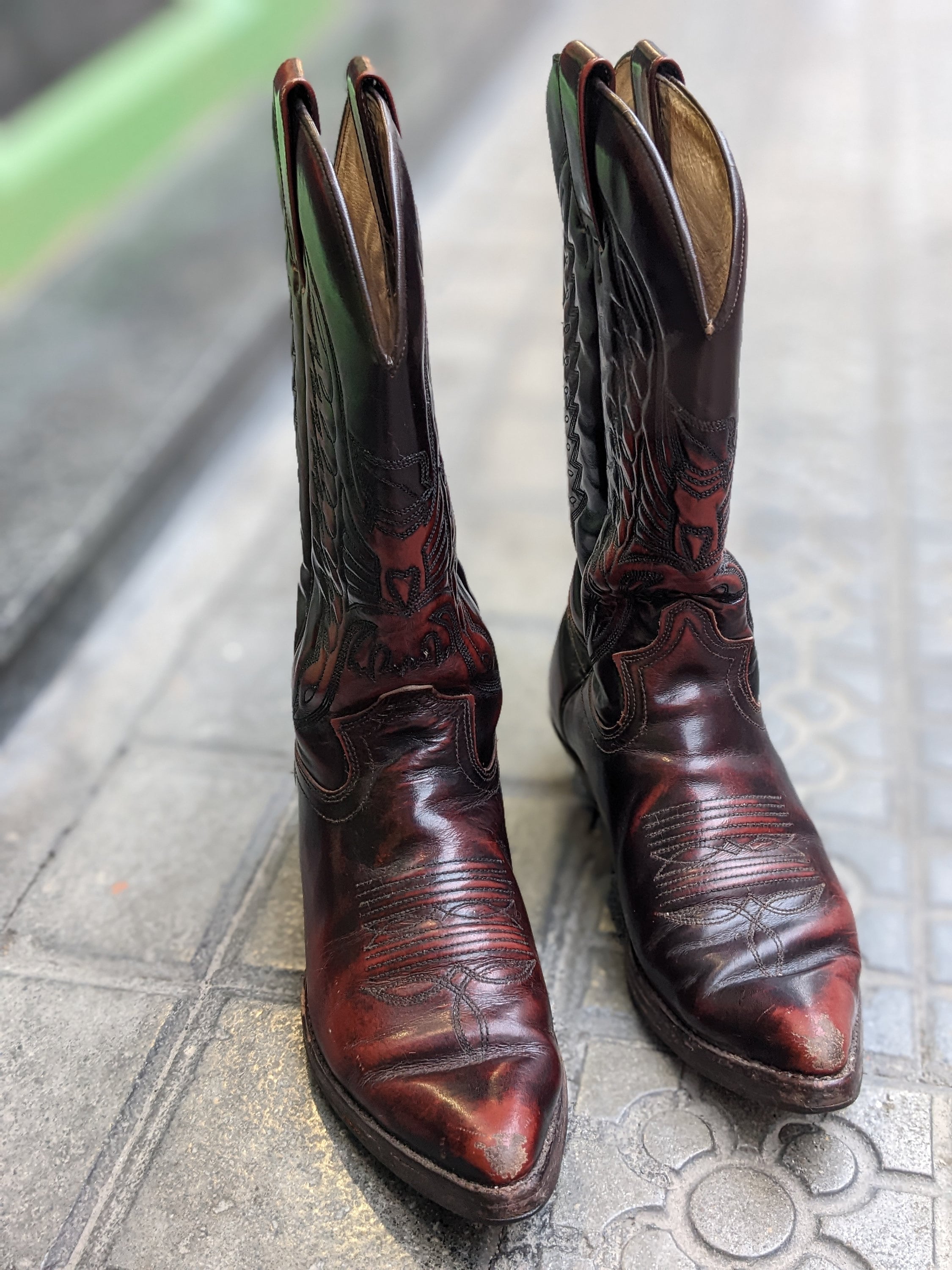 2380 Bottes Sendra bout carré noir UNISEXE | la joya-western