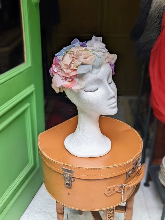 Vintage Fascintaor Union Made Bouquet Flowers // Pastel  display picture 2