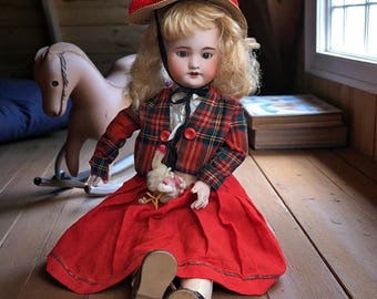 フランス　パリ　ルシアン　ヌーケルマン　カップル　陶器　人形　アンティークドール フランス パリ ルシアン ヌーケルマン カップル 陶器 人形