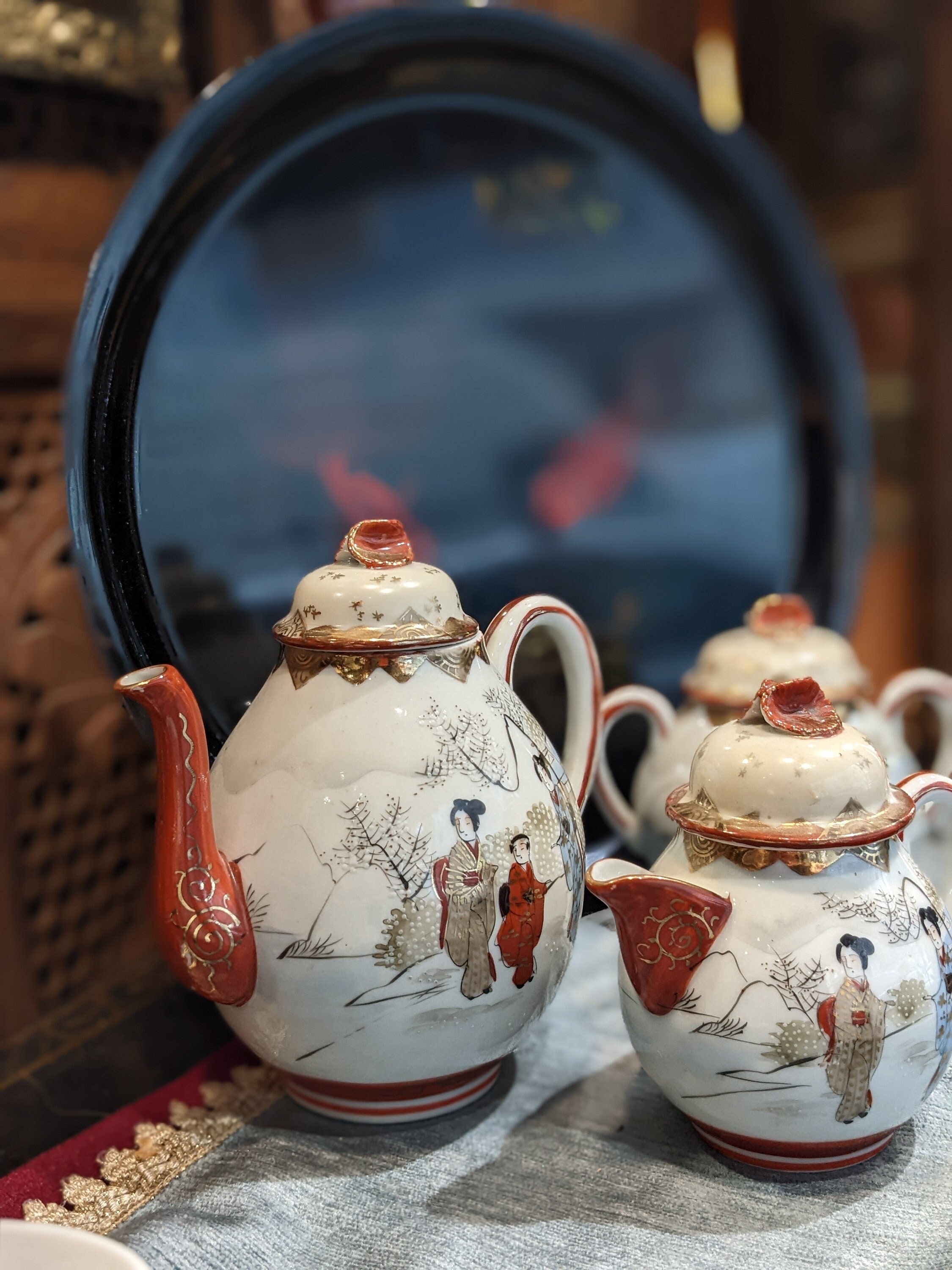 信楽焼耳付き 花入 壷 Japanese traditional crafts Japanese Handmade