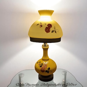 Vintage Landkarte Opal Landkarte Senfgelb // Cottage Dekoration