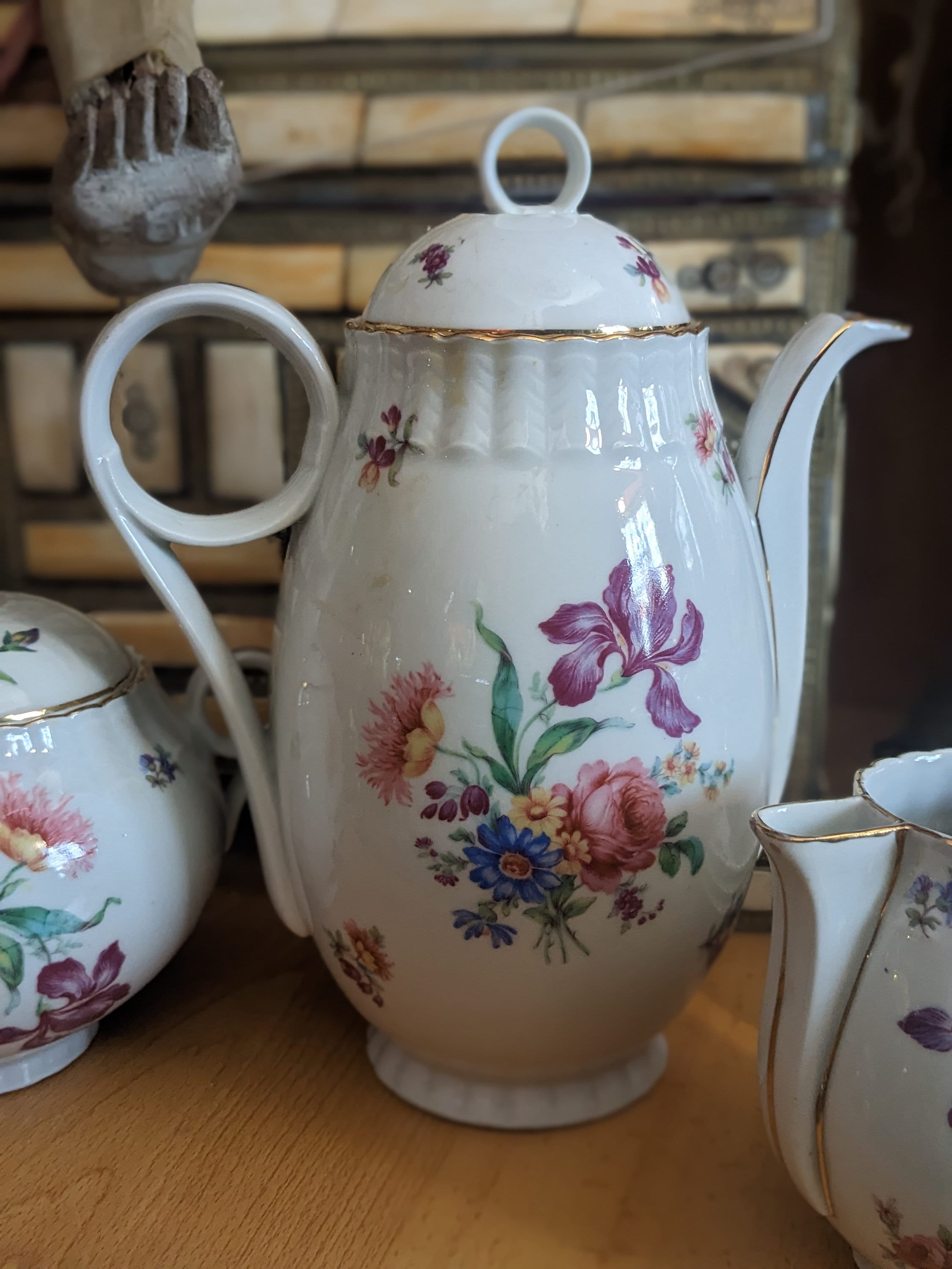 『Bernardaud Limoges』フラマンローズ セット B & C Limoges France L. Bernardaud and Co. Tea Set Floral - Etsy