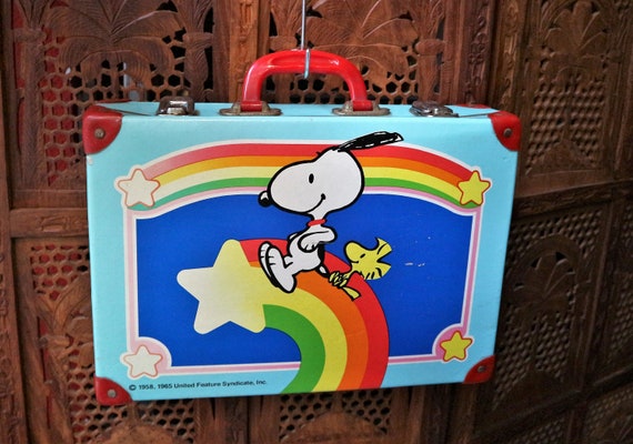 Vintage Snoopy briefcase school / Toy Retro Snoopy