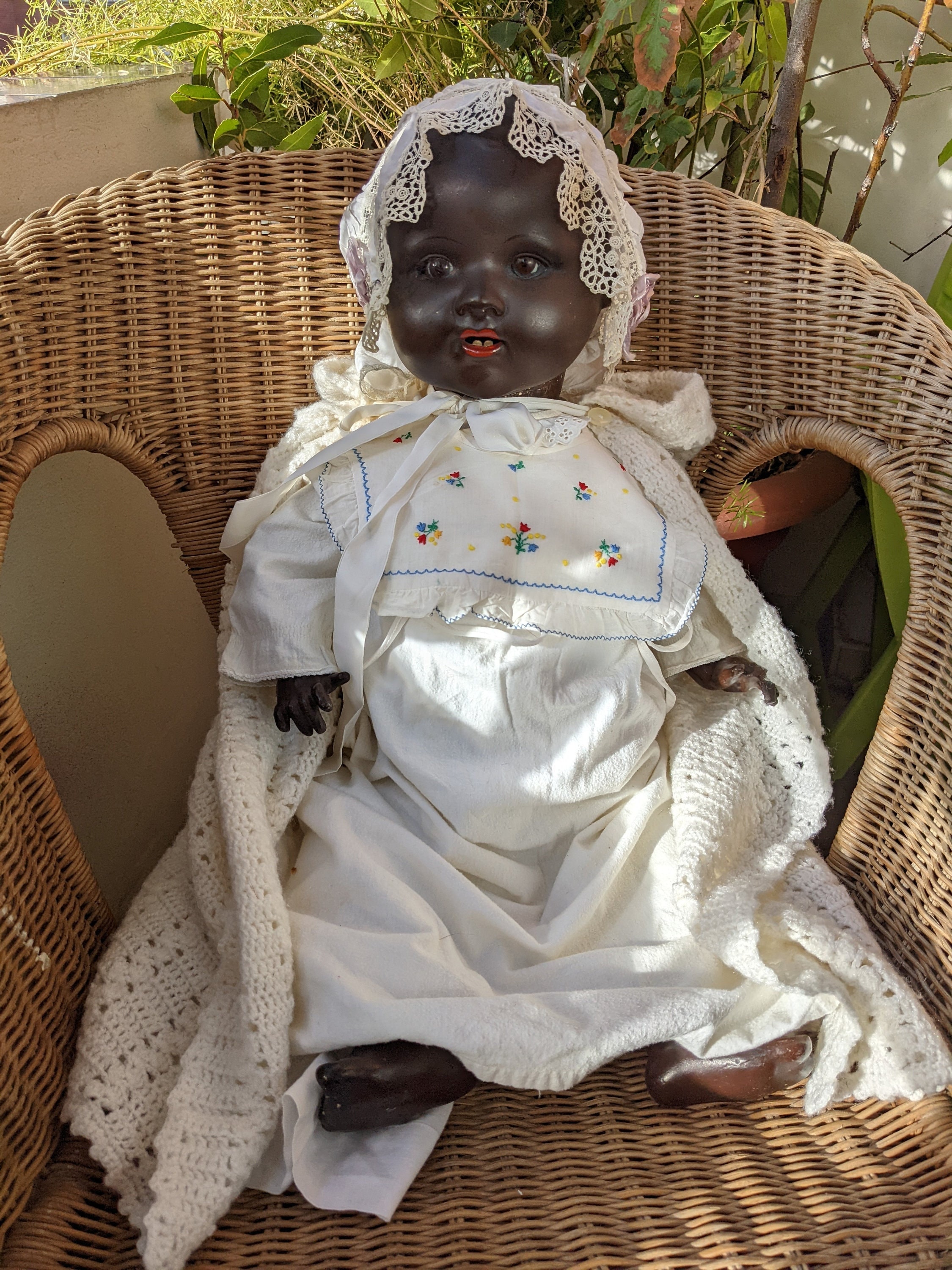 Black bisque vintage baby doll - Etsy 日本 Black bisque vintage baby doll - Etsy 日本