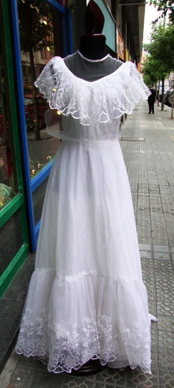 70s wedding dress styles