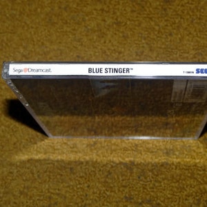 Custom printed Blue Stinger Sega Dreamcast manual, case & case insert see variations image 2