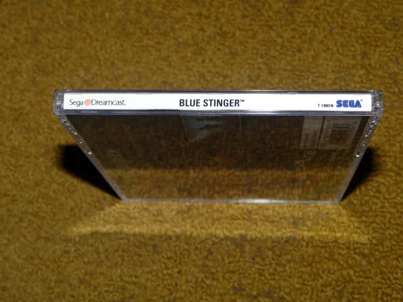 Custom printed Blue Stinger Sega Dreamcast manual, case & case insert see variations image 2