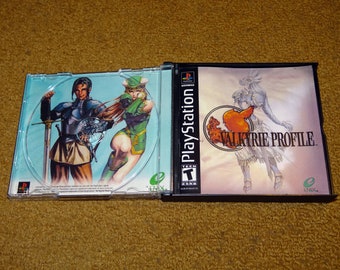 Valkyrie Profile Ps1 Custom Printed Valkyrie Profile Play Station