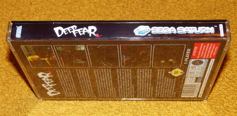 Jeux Deep fear complet pour Sega Saturn - Jeux vidéo