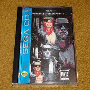 ターミネーターCD．DVD入れ The Terminator [sega CD] W/dvd Case & Artwork Insert - Etsy