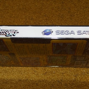 Custom printed Virtual On Cyber Troopers Sega Saturn manual, & case insert see variations below image 3
