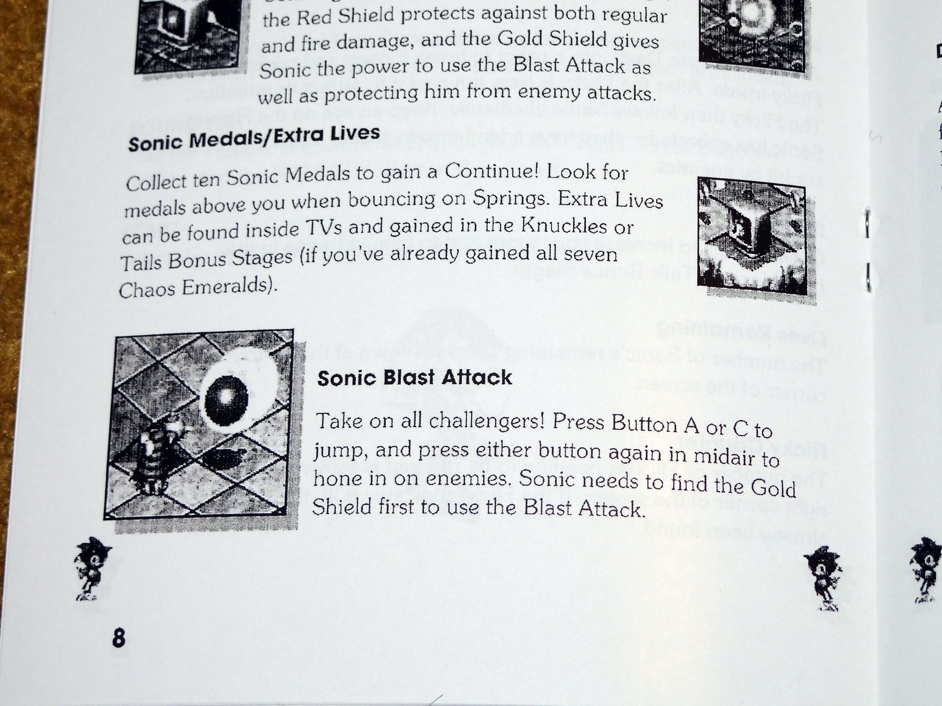 Manuel / Notice D'instruction D'origine Pour Borne D'arcade Sega Blast City - Édition 1ère Impression
