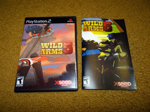 Custom Printed Wild Arms 5 Playstation 2 Manual Case Insert Etsy Custom Printed Wild Arms 5 Playstation 2 Manual Case Insert Etsy