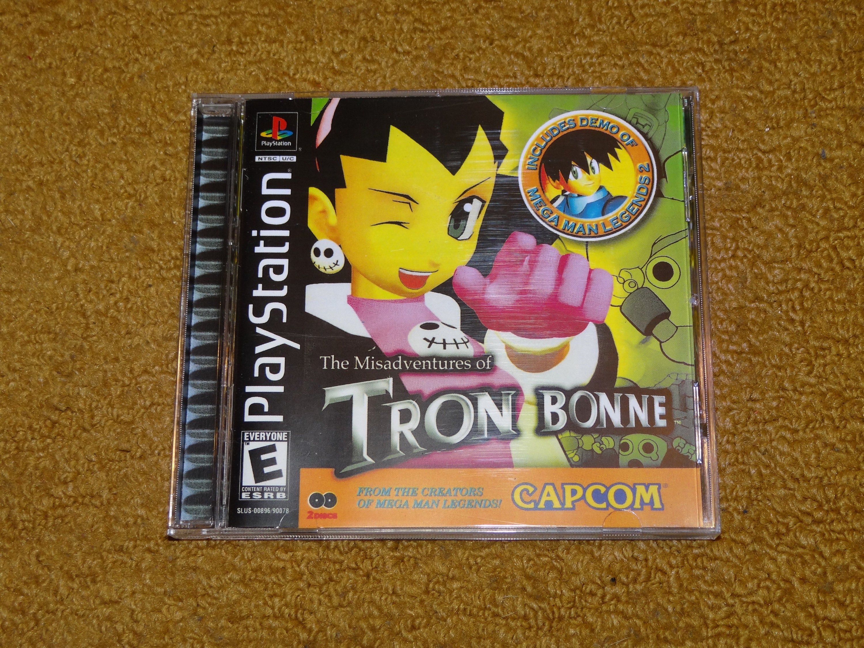 Custom Printed the Misadventures of Tron Bonne Playstation 1
