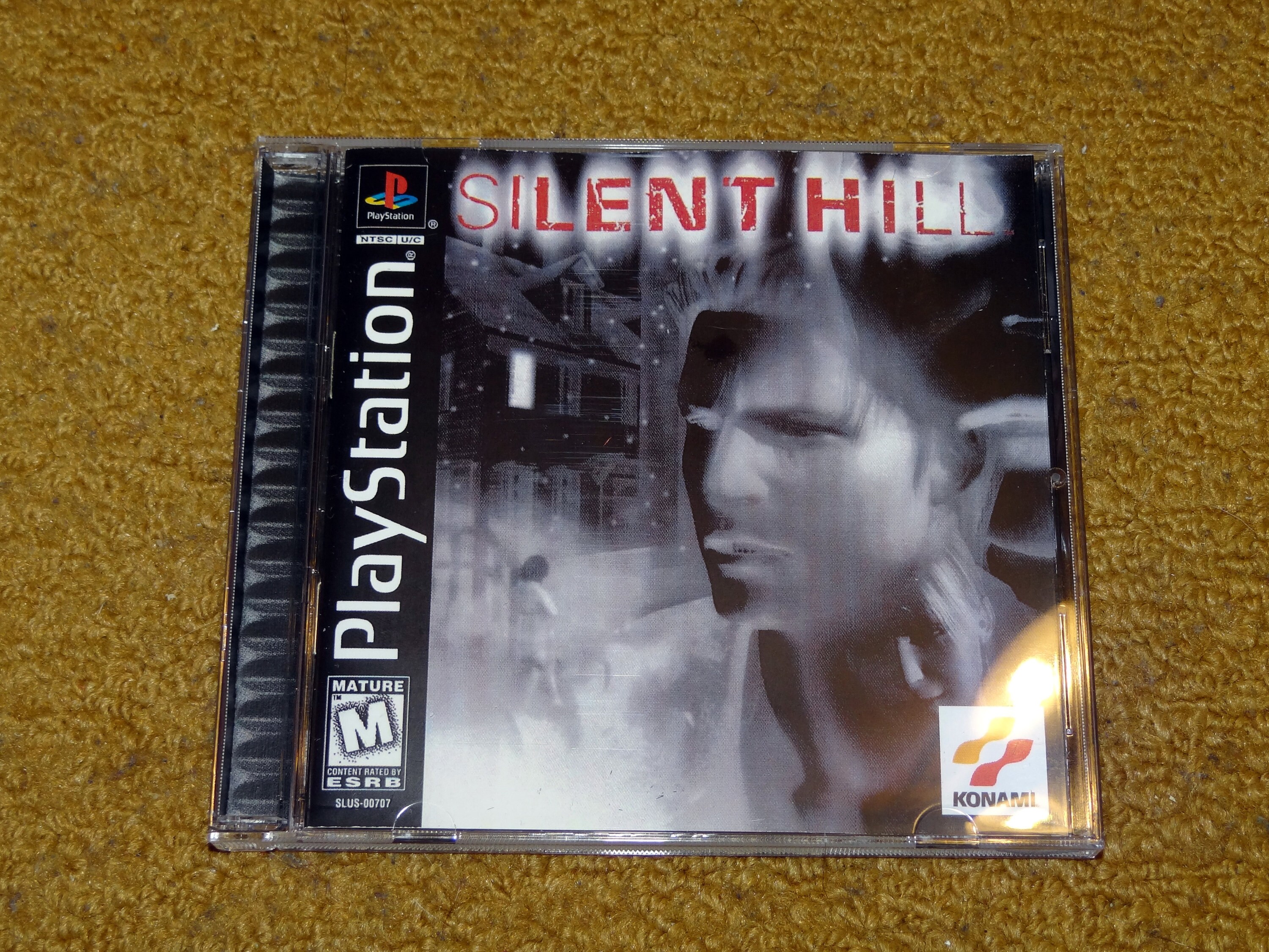 Original Silent Hill PS1 Black Label