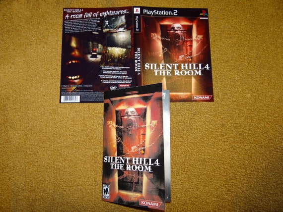 Custom Printed Silent Hill 4 the Room Playstation 2 Manual 