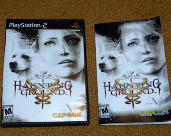 Custom printed Haunting Ground Playstation 2 manual, case insert and case (game not included) - See variations *NEW PICTURES