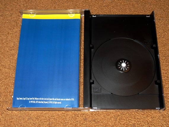 Custom Printed Sega Classics Arcade Collection Sega CD Manual