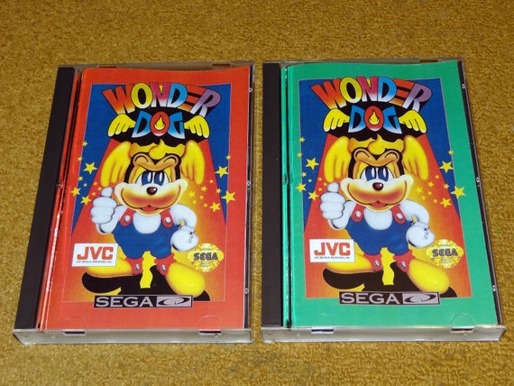 Custom Printed Wonder Dog Sega CD Manual, & Case Insert (see