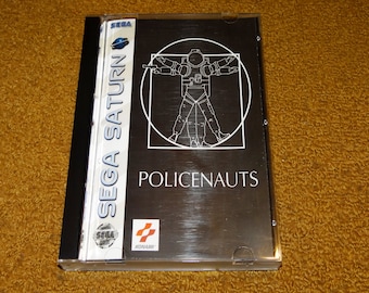 Custom printed Policenauts manual, & case insert (see variations below)