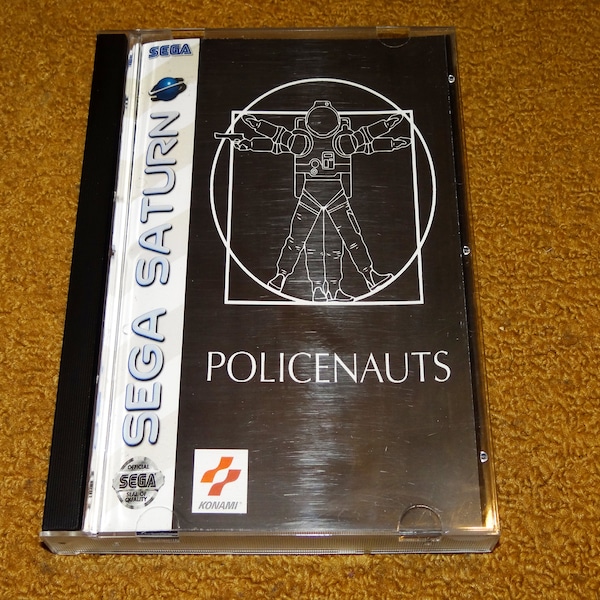 Custom printed Policenauts manual, & case insert (see variations below)